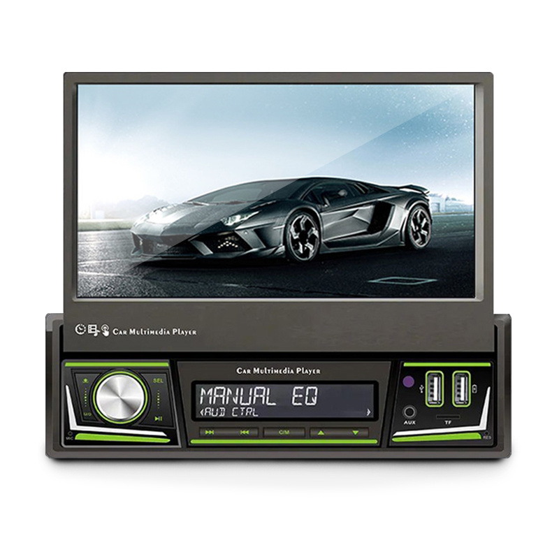 Ihuella Vintage Smart Used Sony 1 din Telescopic Android Peugeot 407 Car Radio  Mp5 Frame Player Carplay Bluetooth 7 inch