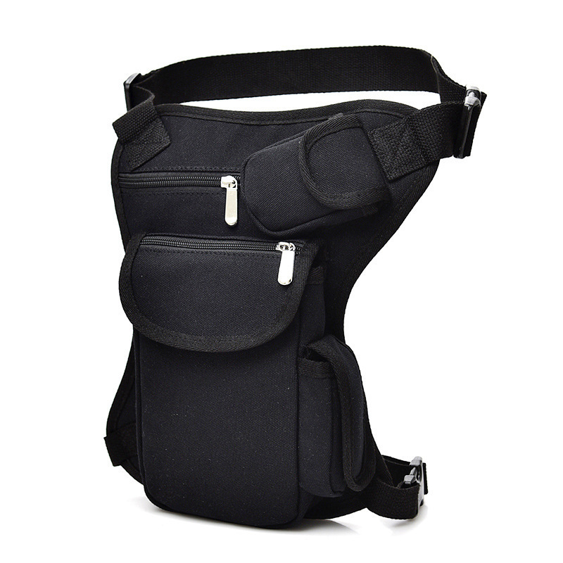 Hot Sale Factory Price Thigh Hip Outdoor Multi Function Tool Pouch Thigh Bike Waist Bags Canvas Motorcycle Drop Leg Bag