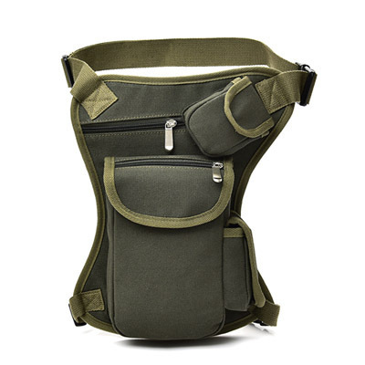 Hot Sale Factory Price Thigh Hip Outdoor Multi Function Tool Pouch Thigh Bike Waist Bags Canvas Motorcycle Drop Leg Bag