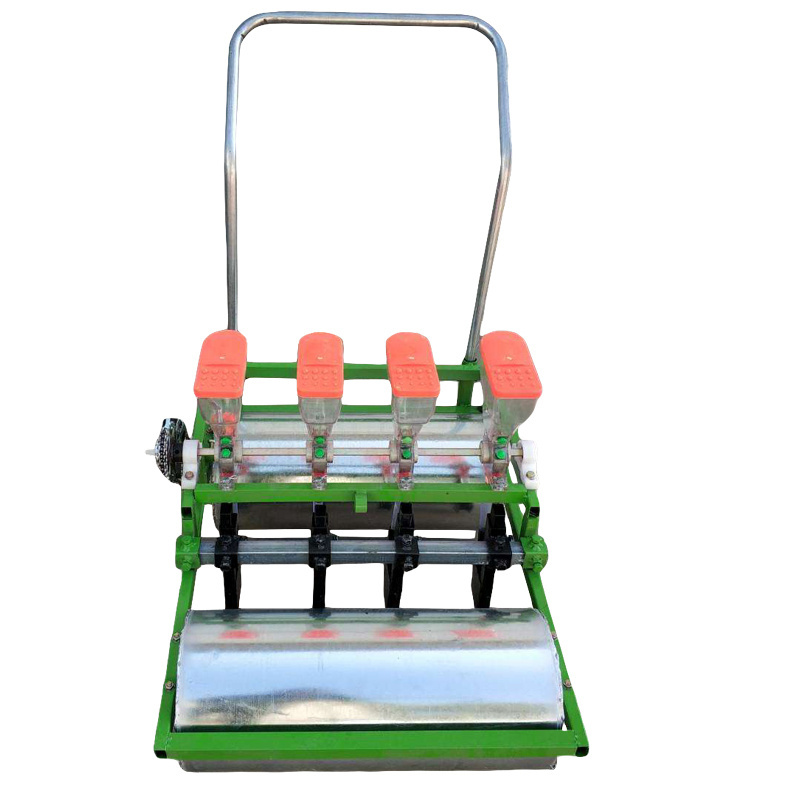 Farm garden small tool Hand-held tomato seeder machine onion seed planter by Cow pulling