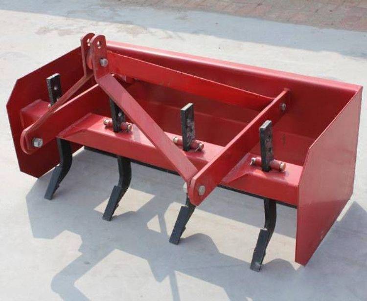 Agricultural farmland levelling machine 5' heavy duty used box blades for tractors