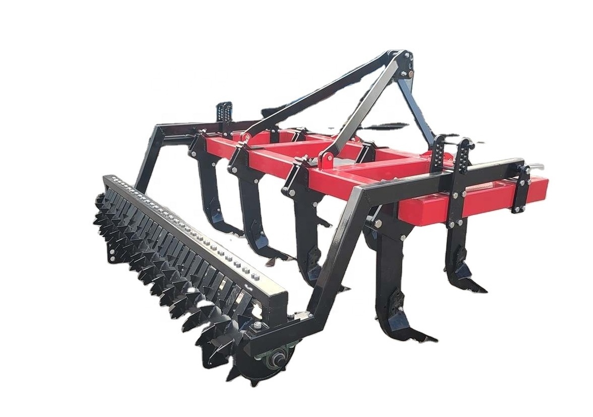 Agricultural machinery tractor mounted 7 tines heavy duty subsoiler machine deep cultivator for sale