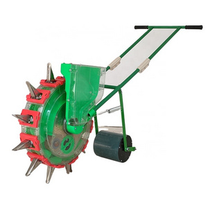 Small hand push corn precision seeder machine manual maize seed planter for sale