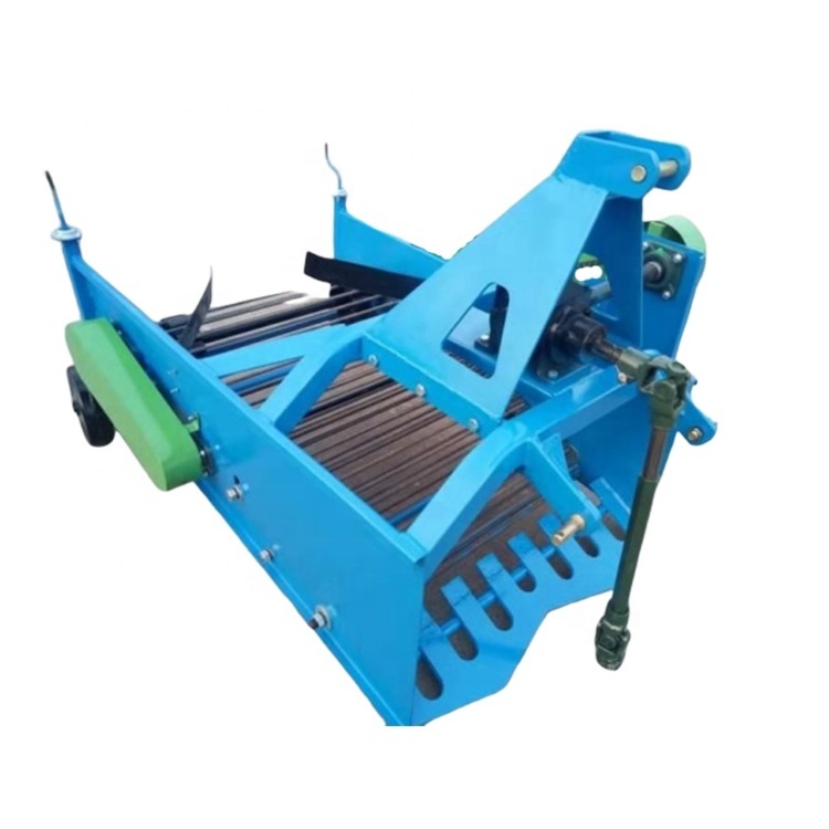 One row potato digger harvester