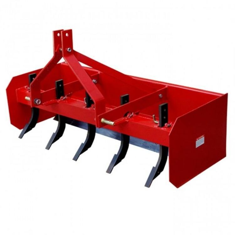 Agricultural farmland levelling machine 5' heavy duty used box blades for tractors