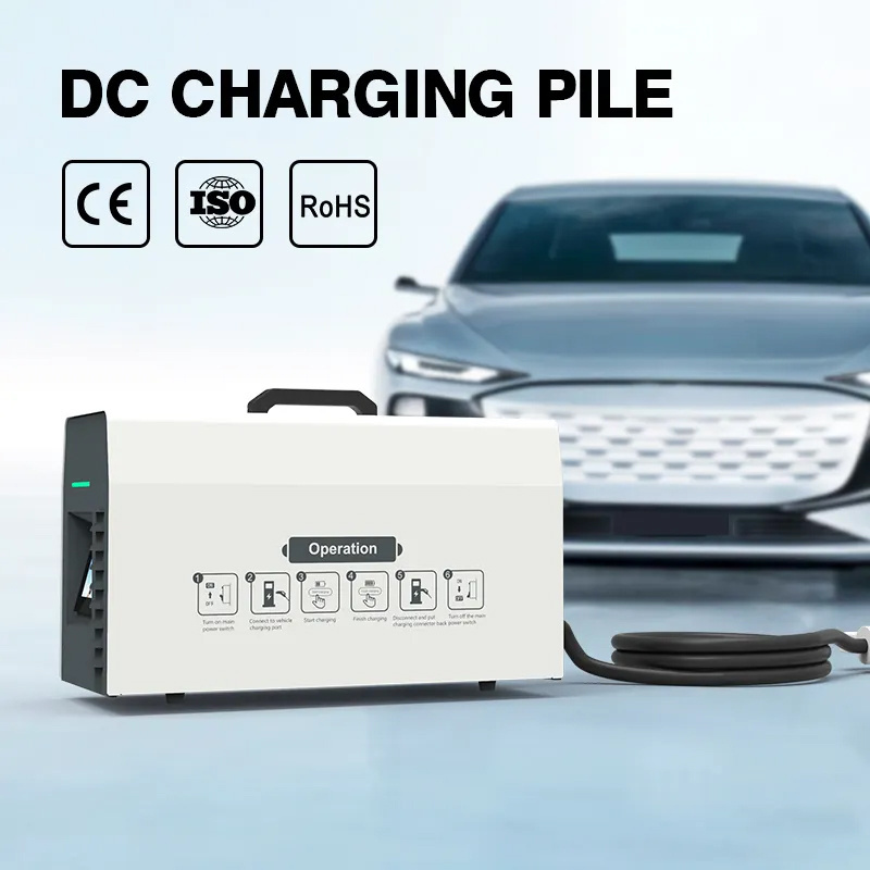 Portable Mobile Ev Charging Station Gb/T 20Kw 30Kw 80Amp Dc Ev Fast Charger For Electric Cars