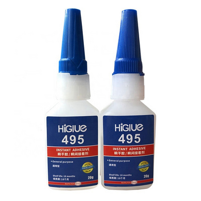 High temperature adhesives 20g Bottle HiGlue 495 Super Glue