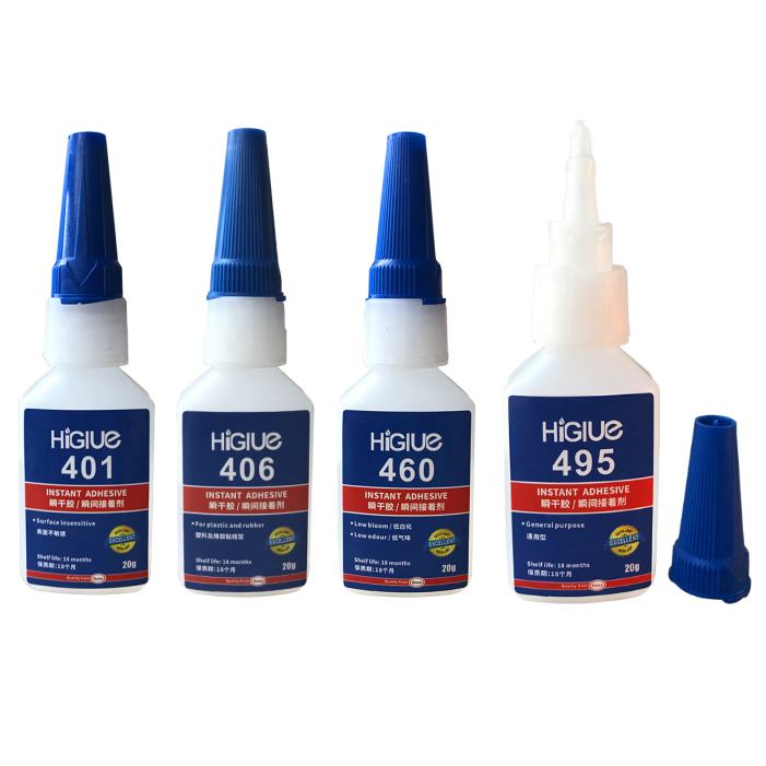 Higlue 495 ethyl Cyanoacrylate Fast Adhesive Pegante Instantaneo Super Glue