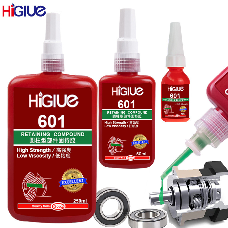 50ml  Glue 601 High-strength Gear Rotor Cylindrical Bearing Retaining Glue Metal Parts Sealant