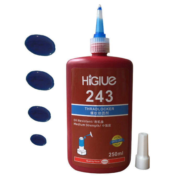 242 Medium Strength Permatex Threadlocker Blue