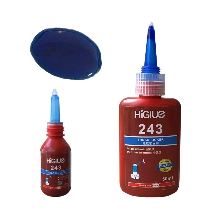 242 243 271 272 277 Sealing And Locking Metal Thread Liquid Acrylic Glue/ neutral silicone sealant/ Adhesive