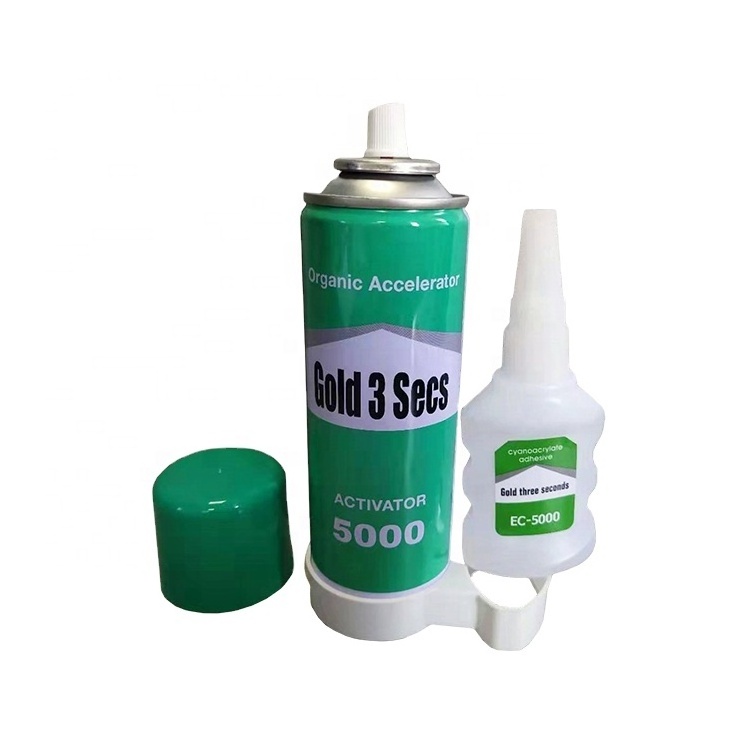 Cyanoacrylate adhesive mdf kit wood super glue with spray activator