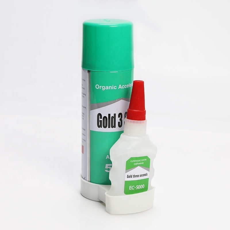 Cyanoacrylate adhesive mdf kit wood super glue with spray activator