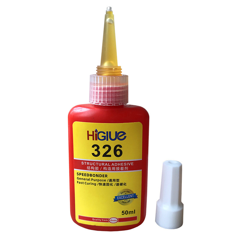 Loctiter AA 326 Acrylic Structural Adhesive Yellow Super Glue Magnetic Steel Adhesive for Magnet Metal Glass 326