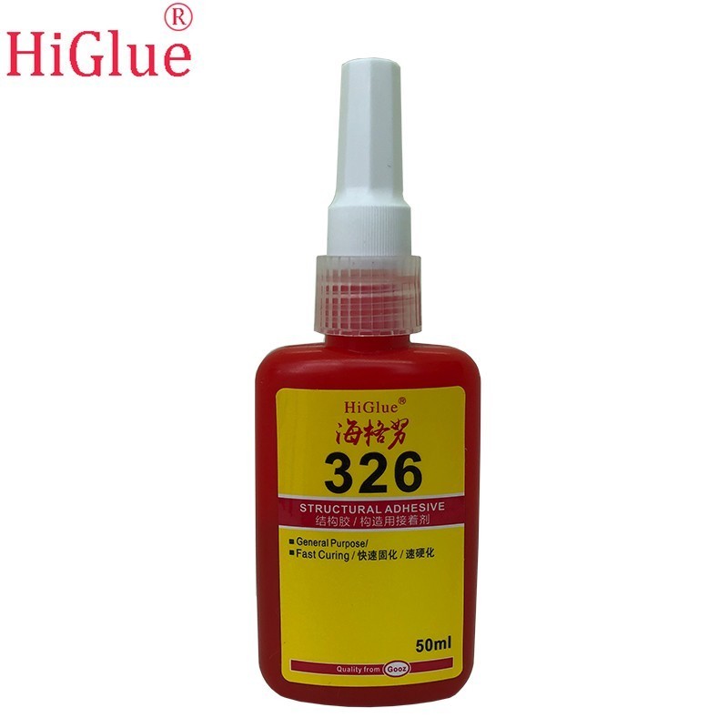 Loctiter AA 326 Acrylic Structural Adhesive Yellow Super Glue Magnetic Steel Adhesive for Magnet Metal Glass 326