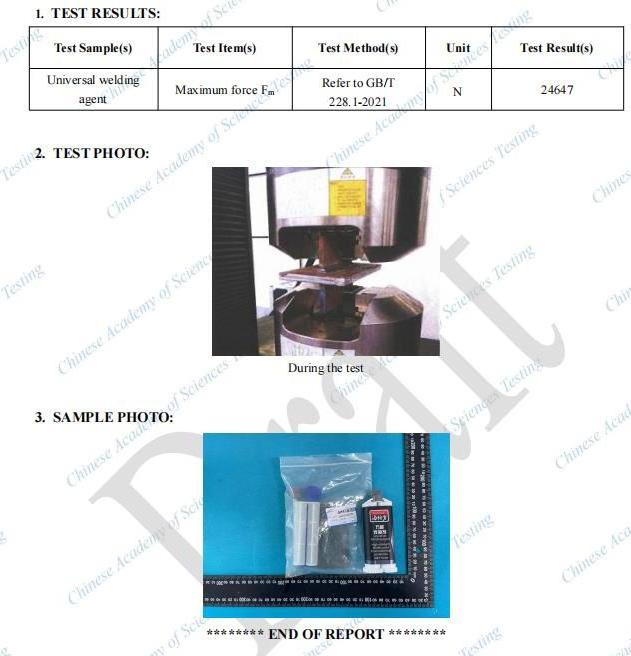 Kafute Manufacturer AB Caster Glue Casting Adhesive Industrial Repair Agent Casting Metal Iron Crackle Repair Curing Glue