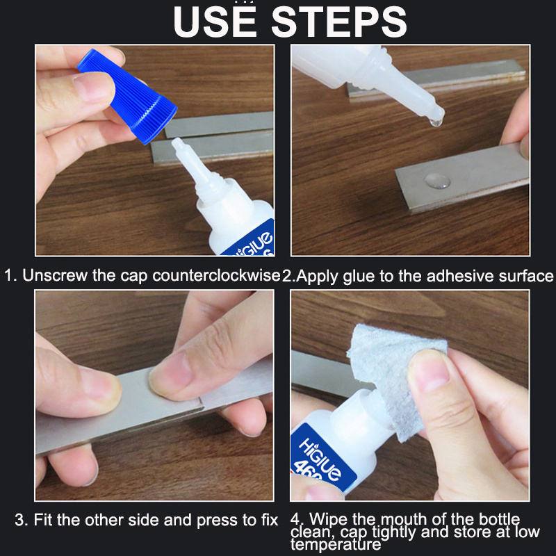 Super Glue Loctiter 401 406 495 480 403 460 495 4861 instant glue liquid for plastic rubber Waterproof Fabric Glue