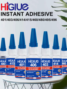 DIY Low Viscosity Thin 406 Super Glue Medium Viscosity 401 Cyanoacrylate Adhesive High Viscosity Thick 415 CA All Purpose Glue