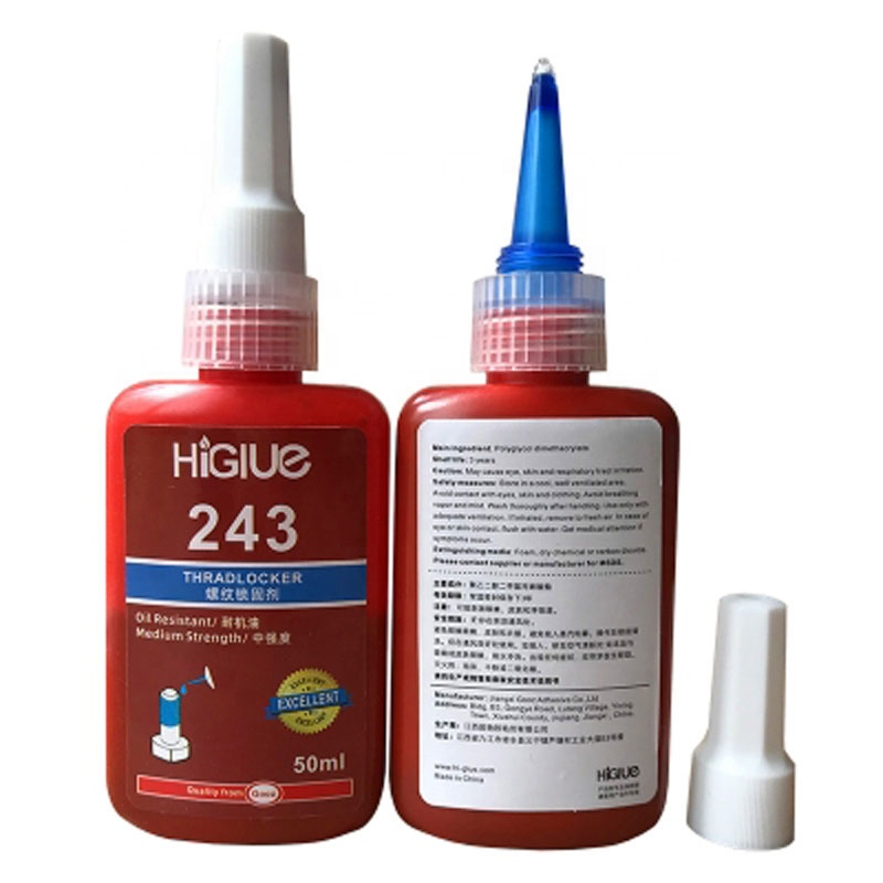 loctiter 242 243 271 277 Durable using low price adhesives threadlocker anaerobic sealant