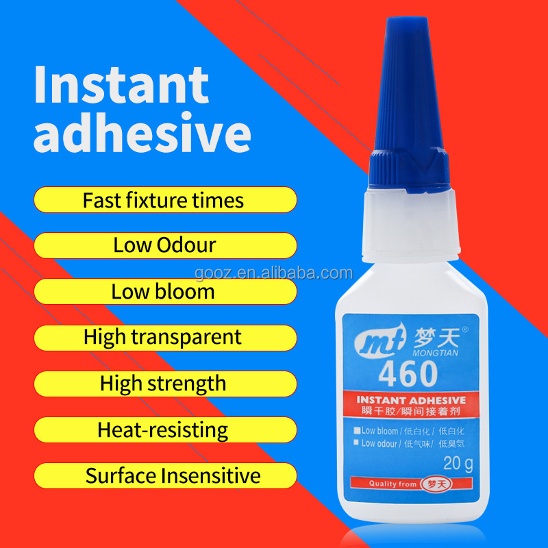 Cyanoacrylate Instant Adhesive 401 505 Super Glue Wholesale Hot Bulk 502 Acrylic Liquid Other Adhesives Transparent 7085-85-0