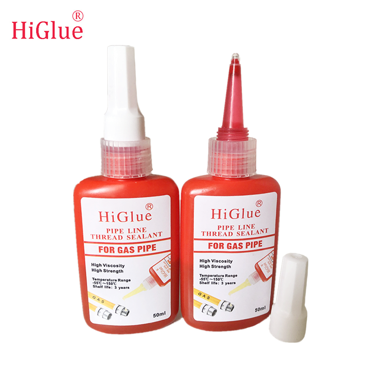 50ml Heat Resistant Adhesives & Sealants Leaking proof Gas And Water Pipe Liquid Thread locker  Useful