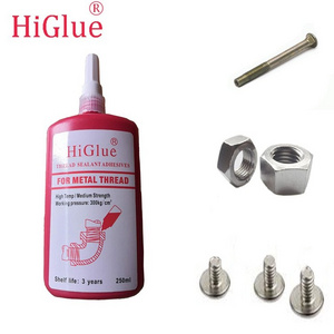 Anaerobic Adhesives Metal Screw Fastener Sealants Heavy Machinery Equipment Super Glue Oem For Tighten Engine Bolts