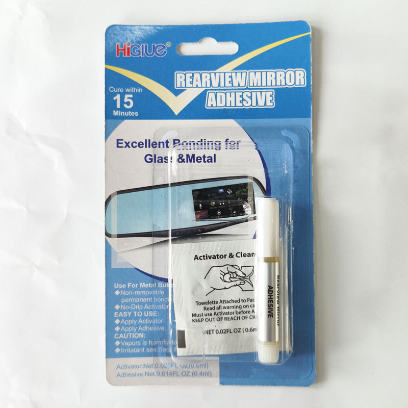 Automotive Rearview Mirror Adhesive Kit Liquid