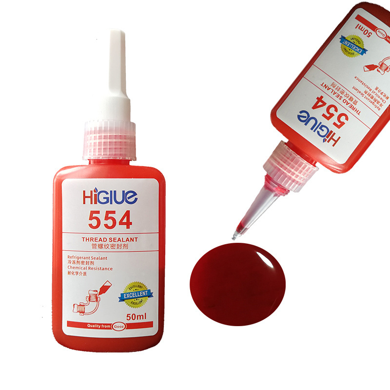 Higlue Pipe thread neutral silicone sealant Anaerobic Sealing Adhesive Metal Fitting Glue Alternative to sealing tape paste