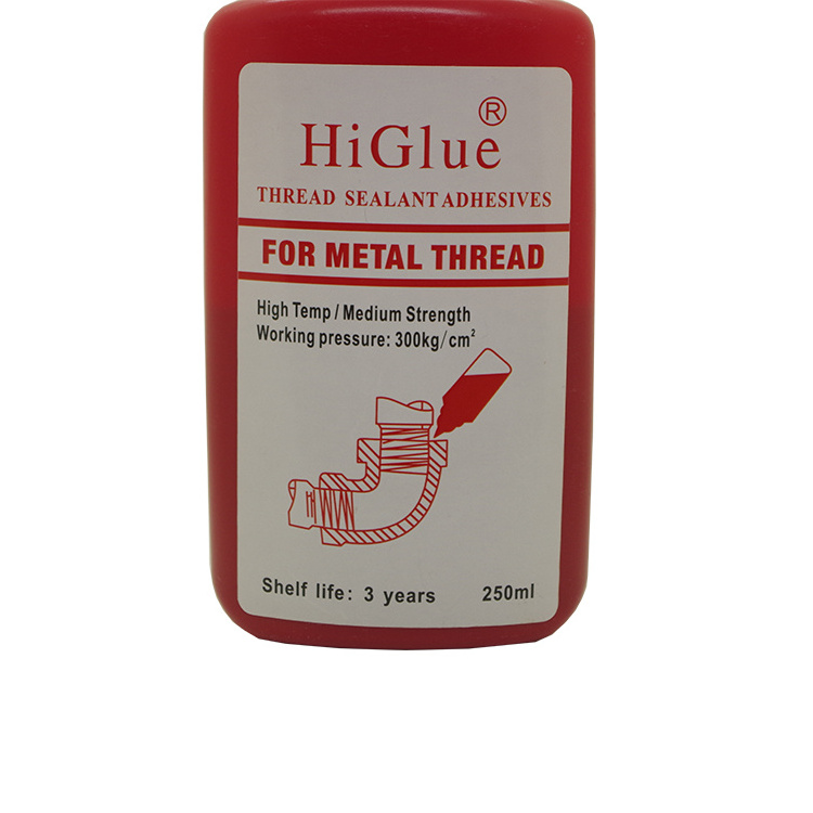 Anaerobic Adhesives Metal Screw Fastener Sealants Heavy Machinery Equipment Super Glue Oem For Tighten Engine Bolts