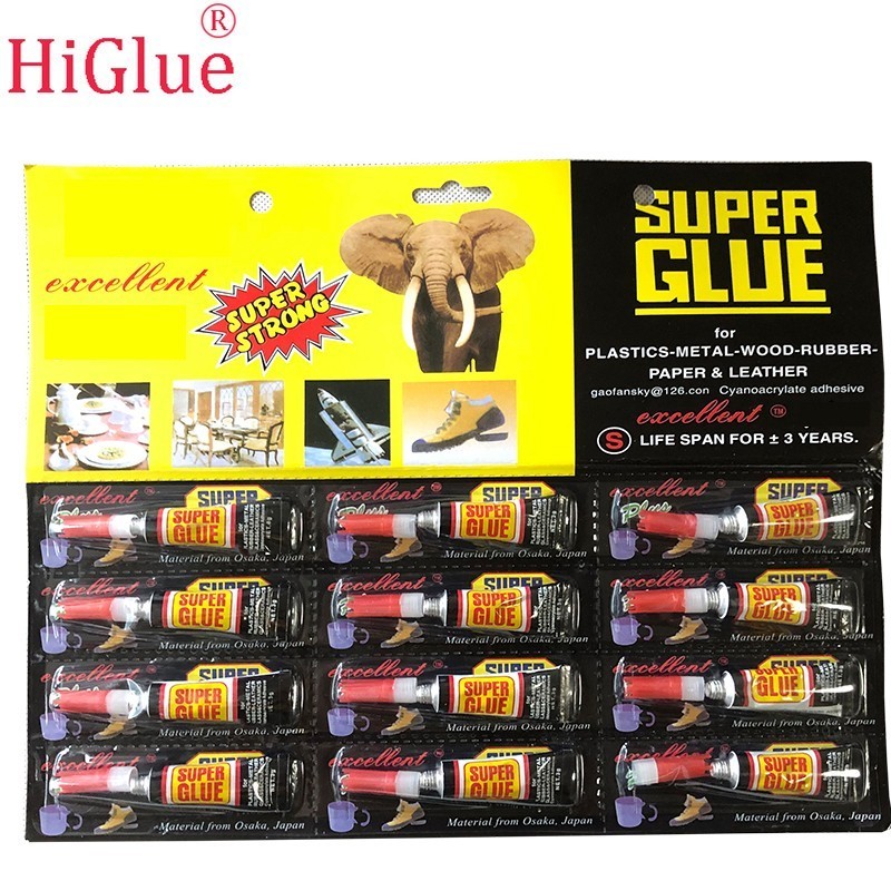 High Bonding Quick Dry Super Heat Resistance 502 Adhesive Glue 3g Manufacture of Industrial Adhesive Cyanaocrylate Adhesive 1.1