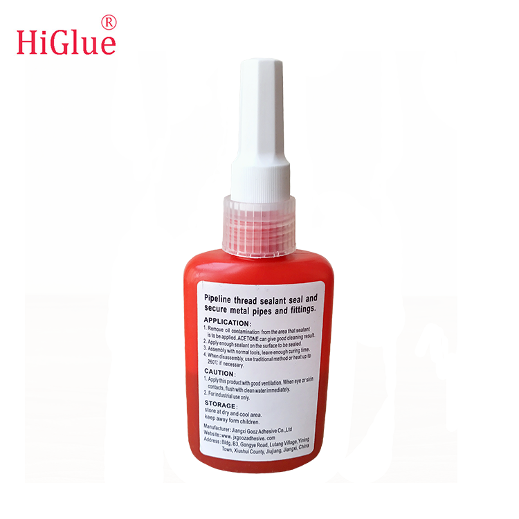 50ml Heat Resistant Adhesives & Sealants Leaking proof Gas And Water Pipe Liquid Thread locker  Useful