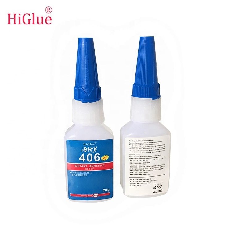 K  Metal to metal adhesive 401 406 460 495 480 495 502 super glues plastic rubber fabric leather 20g long shelf time free sample