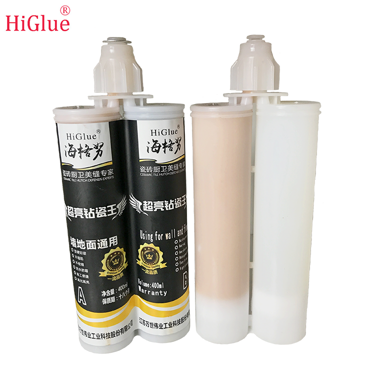 K epoxy rein adhesive & glue OEM Weatherproof ceramic tile grout sealant 20 colors to choose gap filling cement China supplier