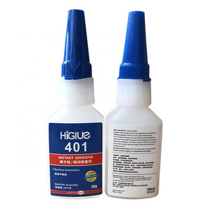 High Strength 20g 401 Cyanoacrylate Instant Glue gel Adhesive Repairing Plastic Bonding Metal Super Glue  Low price DIY cement