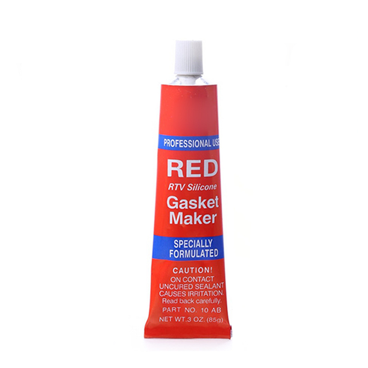 Red Auto RTV Silicone Rubber Adhesive neutral silicone sealant Glue Gasket Maker Waterproof 85g