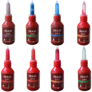 10ml Higlue 243 222 242 272 Screw Glue 638 648 680 Cylinder Locking Adhesive 609 620 Thread Locker 262 263 270 271 277 290