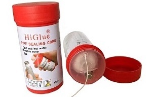 Higlue 55 white 150m 160m strip sealing adhesives &neutral silicone sealants thread neutral silicone sealant lock magic rope