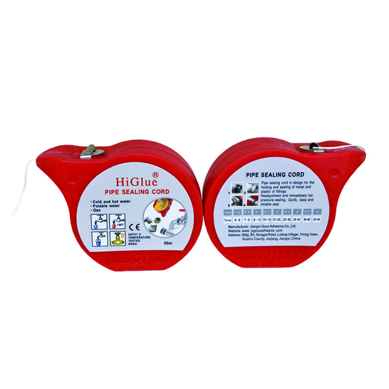 Higlue 55 160 Sealing Cordpipeline Iwith Inert Proprietary Sealant For Plumbing Pipes And Fittings 50m Cord White