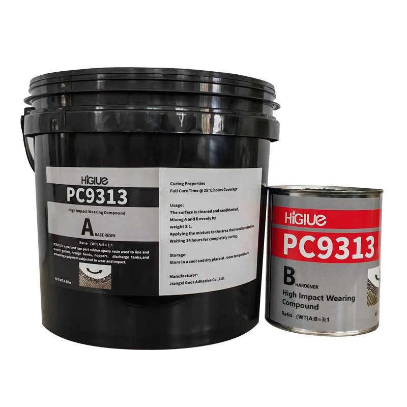 Higlue PC9313 2-Part Abrasion Resistant Ceramic 6lbs Wearing Compound