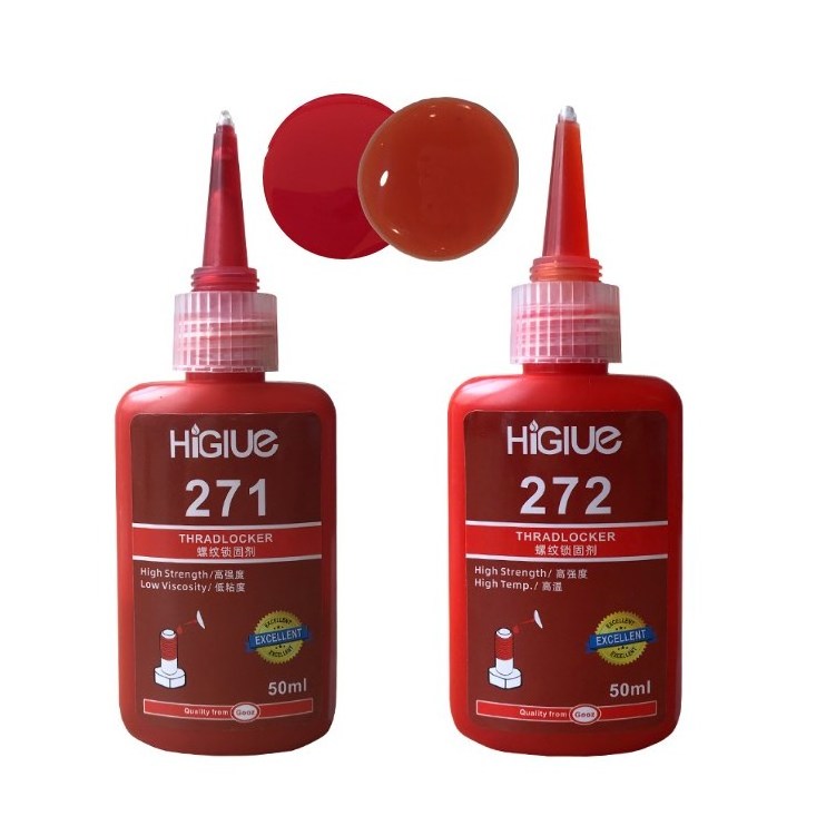 10ml 50ml 250ml lock tight glue gaskets maker 242 243 277 290 262 thread locking adhesive HiGlue