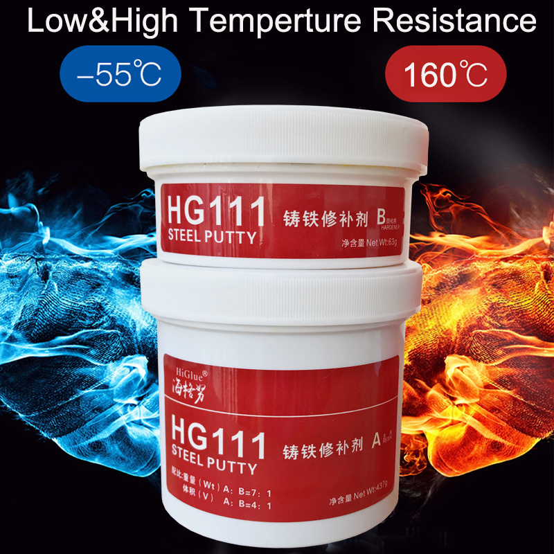 Metal repair agent stainless steel repair   Putty Weatherability Anti-Loose Seal Epoxy Resin Repair Glue Industrial adhesive