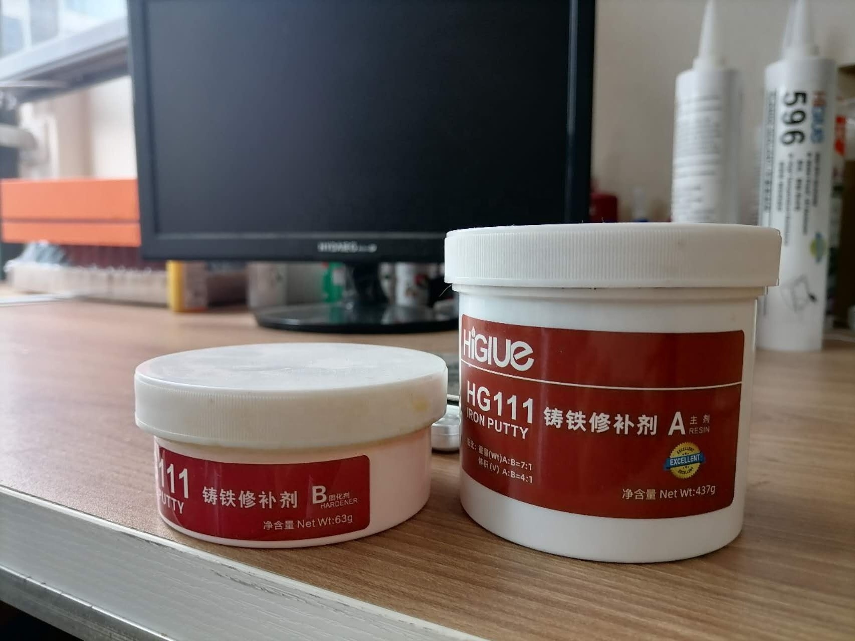 Metal repair agent stainless steel repair   Putty Weatherability Anti-Loose Seal Epoxy Resin Repair Glue Industrial adhesive