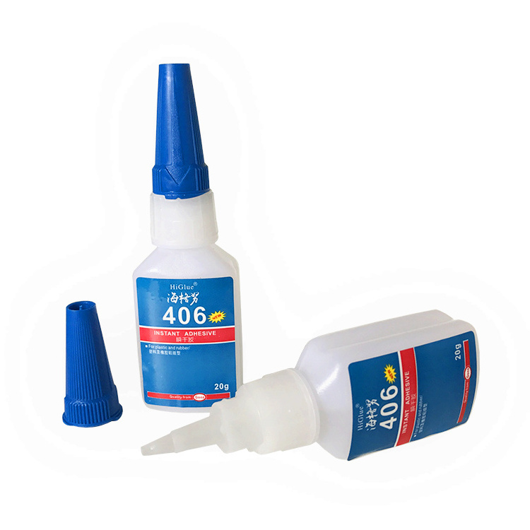 Wholesale Plastic Bottle 502 406 401 Super Glue Wood Glass Adhesives & Sealants Cyanoacrylate Ca Adhesives Glue