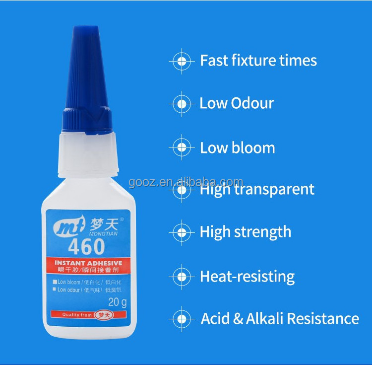 Cyanoacrylate Instant Adhesive 401 505 Super Glue Wholesale Hot Bulk 502 Acrylic Liquid Other Adhesives Transparent 7085-85-0