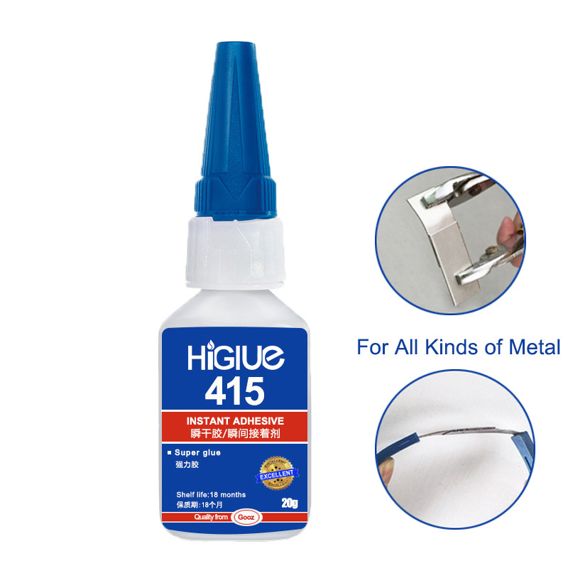 Cheap 20g 415 Super Glue Instant Adhesive Universal Type Sticky Plastic Rubber Quick-drying Glue