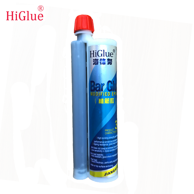 Higlue Equivalent  Injection Epoxy Resin Adhesive Bonded Chemical Anchor Planting Bar Anchoring Glue 360ml