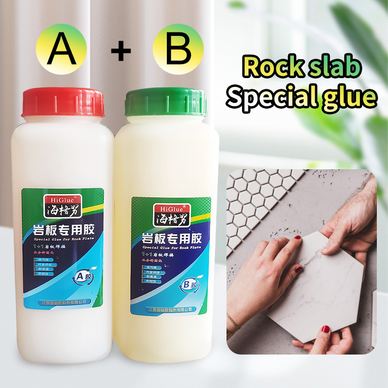 Construction Glue Rock Plate Composite Adhesive For Slate Epoxy Glue 50ml and 1kg bottle