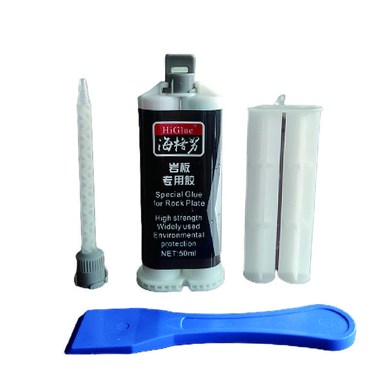 Construction Glue Rock Plate Composite Adhesive For Slate Epoxy Glue 50ml and 1kg bottle