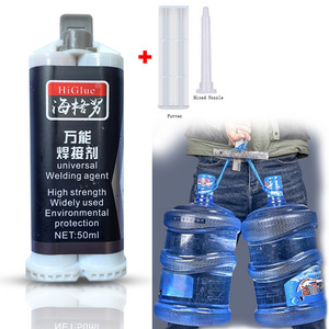 Metal Repair 50ml acrylic A+B glue Metal Repairing Adhesive Super Glue Resin Epoxy Repair Welding Glue