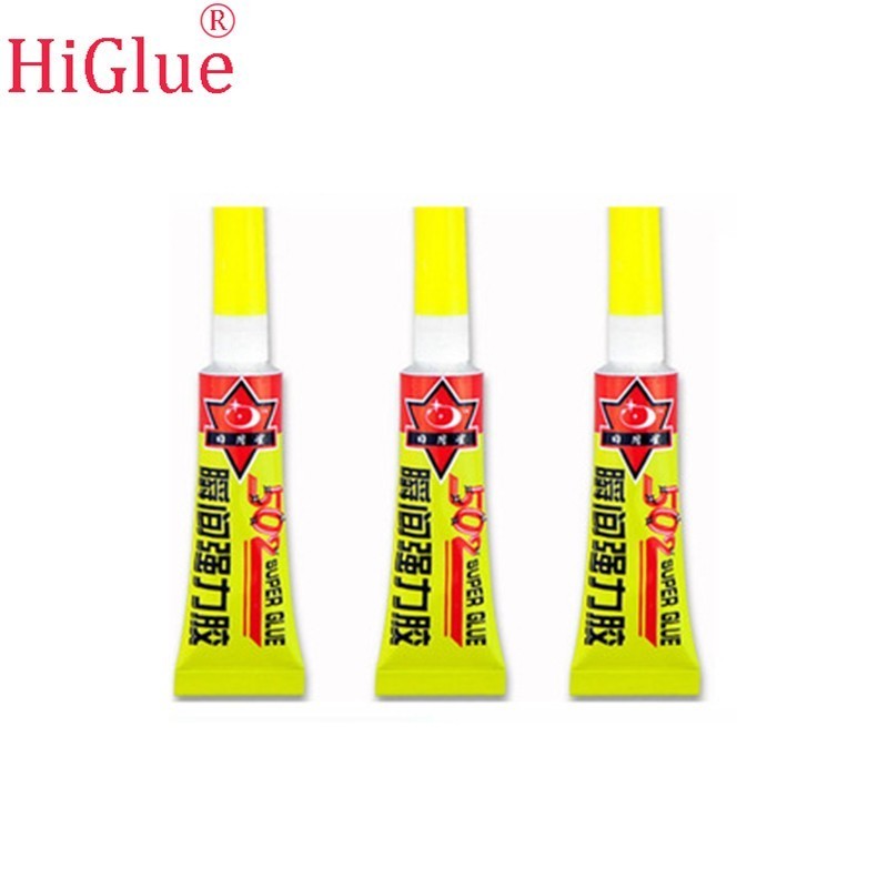 High Bonding Quick Dry Super Heat Resistance 502 Adhesive Glue 3g Manufacture of Industrial Adhesive Cyanaocrylate Adhesive 1.1